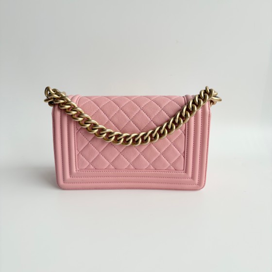 Chanel Le Boy Flap Bag in Quilted Calfskin